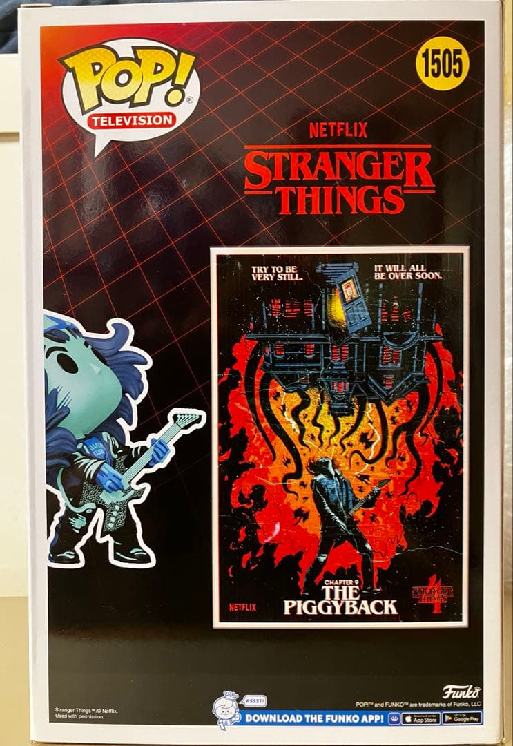 SF・ファンタジー・ホラー Stranger Things Eddie comic cover Funko