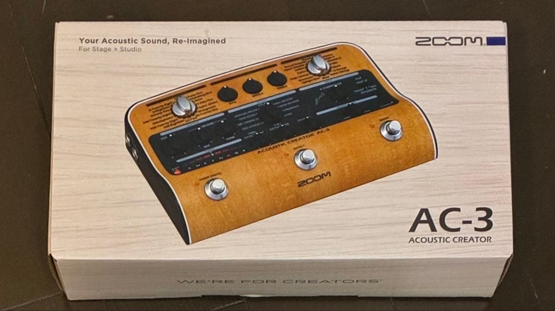 ZOOM AC-3 アコースティックエフェクター