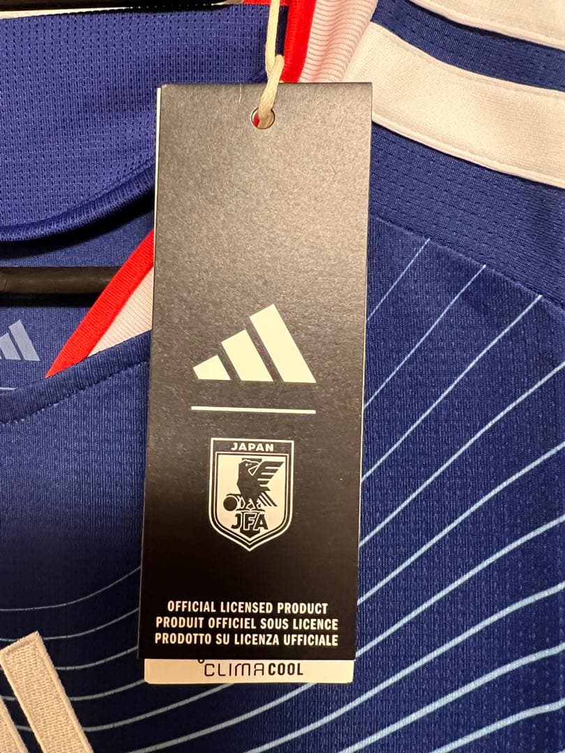 adidas 正規品 新日本代表ユニフォームHASEGAWA 14 Mサイズ