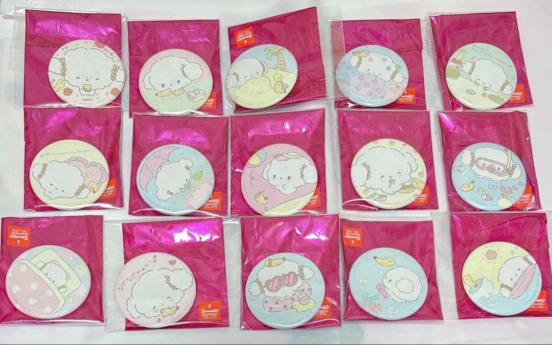 サンリオ こぎみゅん THEキャラショップ vol.2 缶バッジ コンプリート