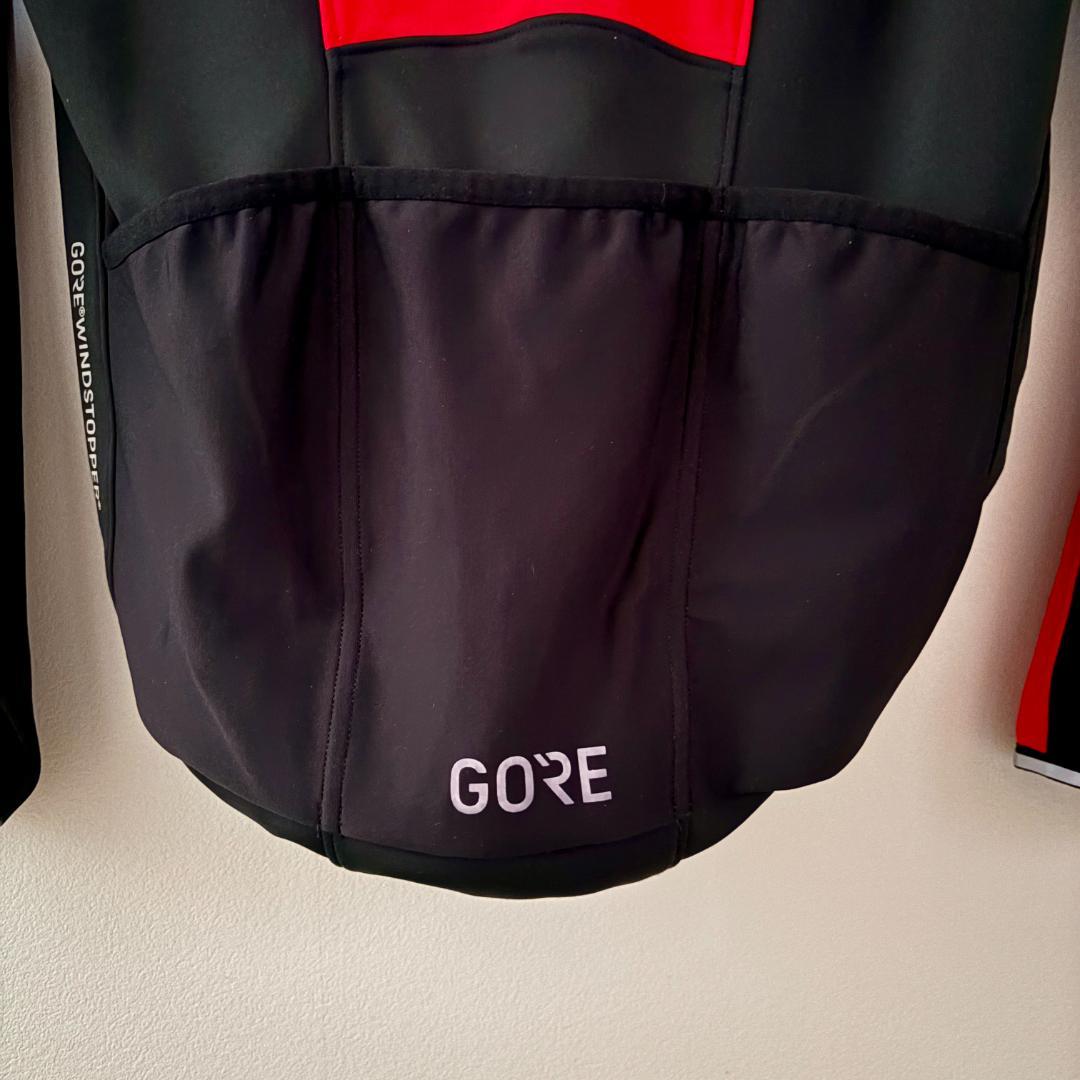 GORE ゴア ソフトシェル サイクルジャージ 長袖→半袖切替可 メンズM