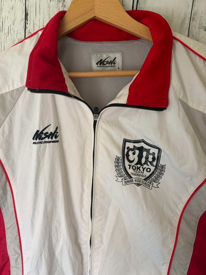 希少♡TEAM TOKYO 陸上競技ウインドブレーカー　Lサイズ　収納袋付き