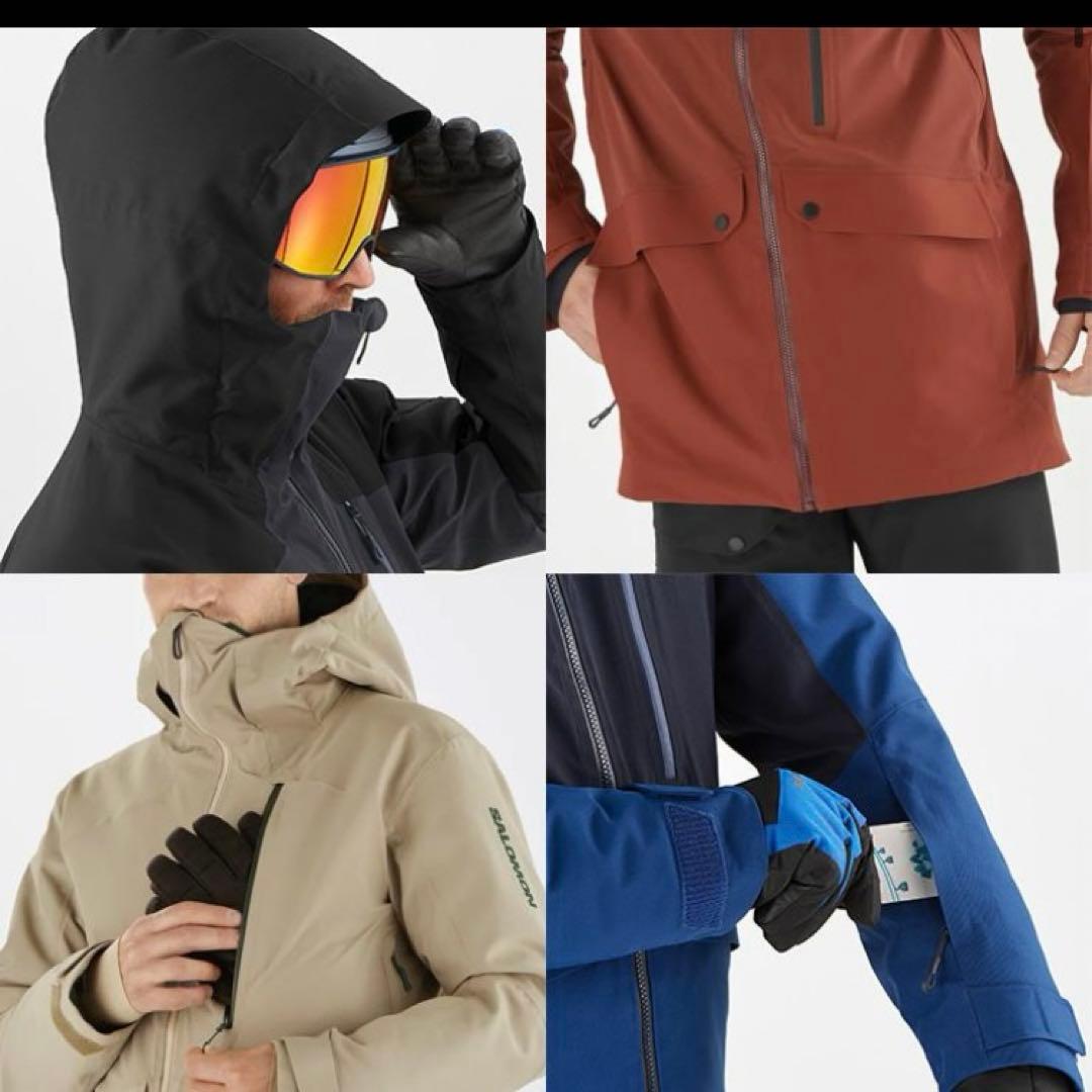 SALOMON スノーボードジャケット 緑