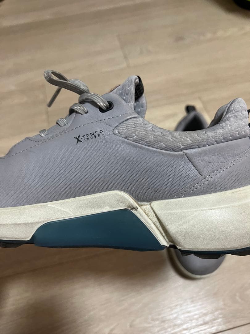 ECCO エコー ゴルフシューズ EU40 25.5cm グレー