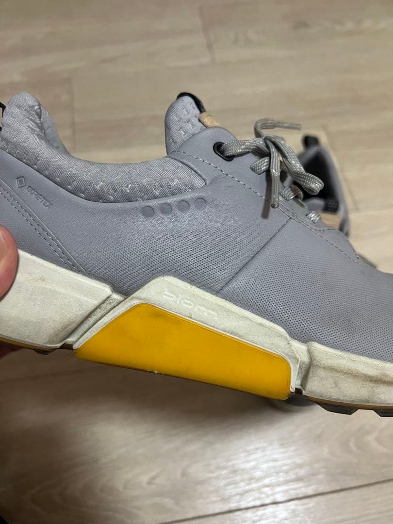 ECCO エコー ゴルフシューズ EU40 25.5cm グレー