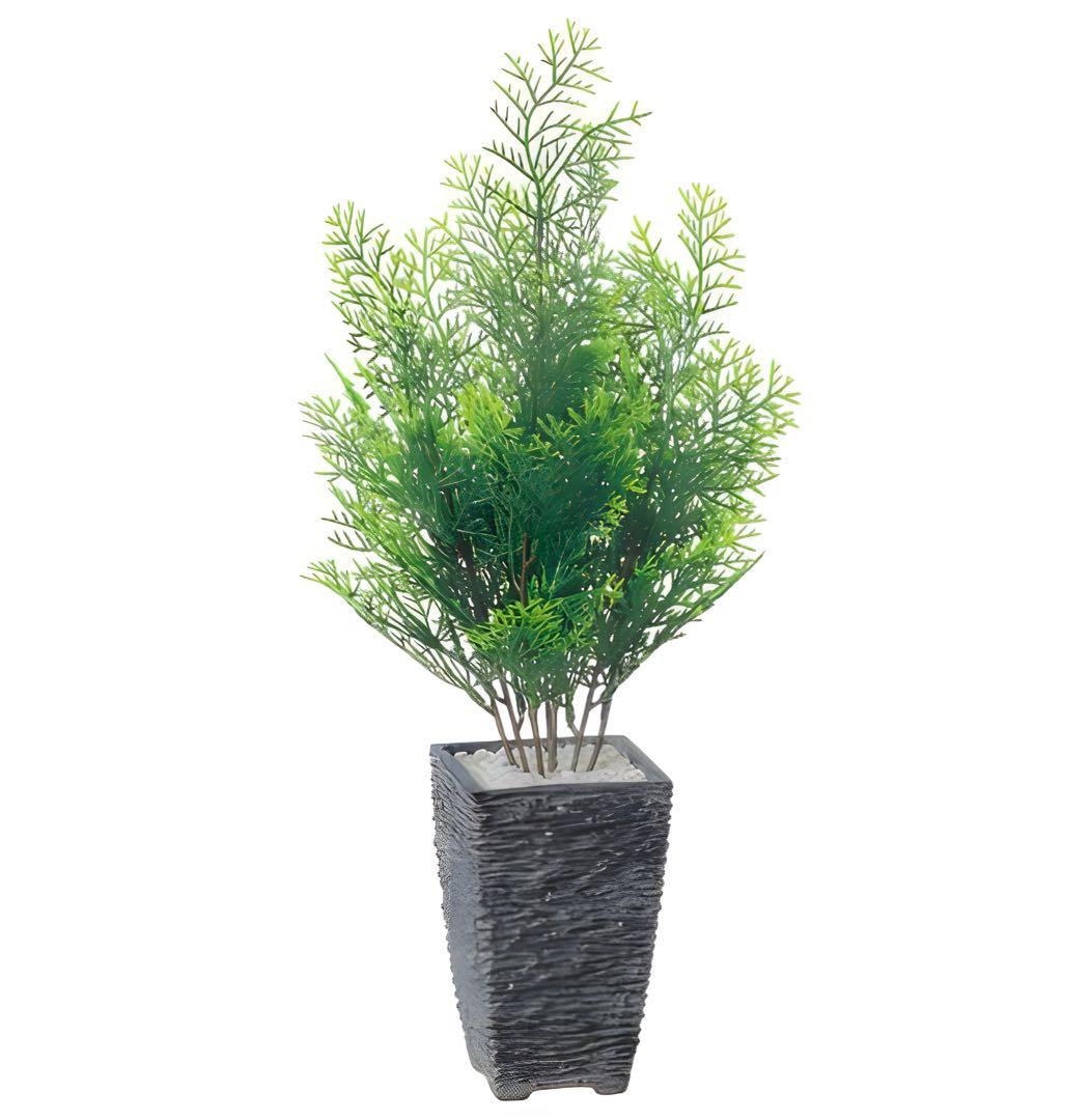 光触媒　人工観葉植物　ウォールグリーン　フェイクグリーン　ヒバ45