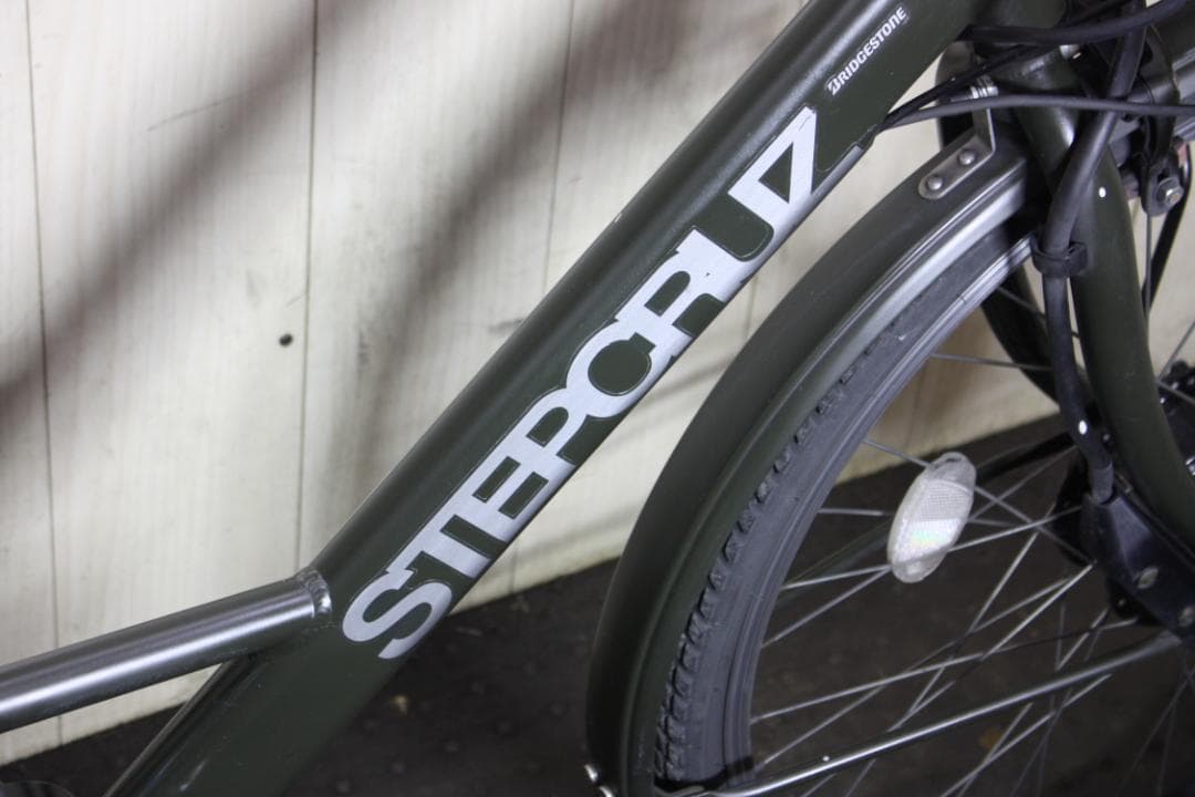 ブリヂストンステップクルーズe SC626 8AH 26インチ3段 Green