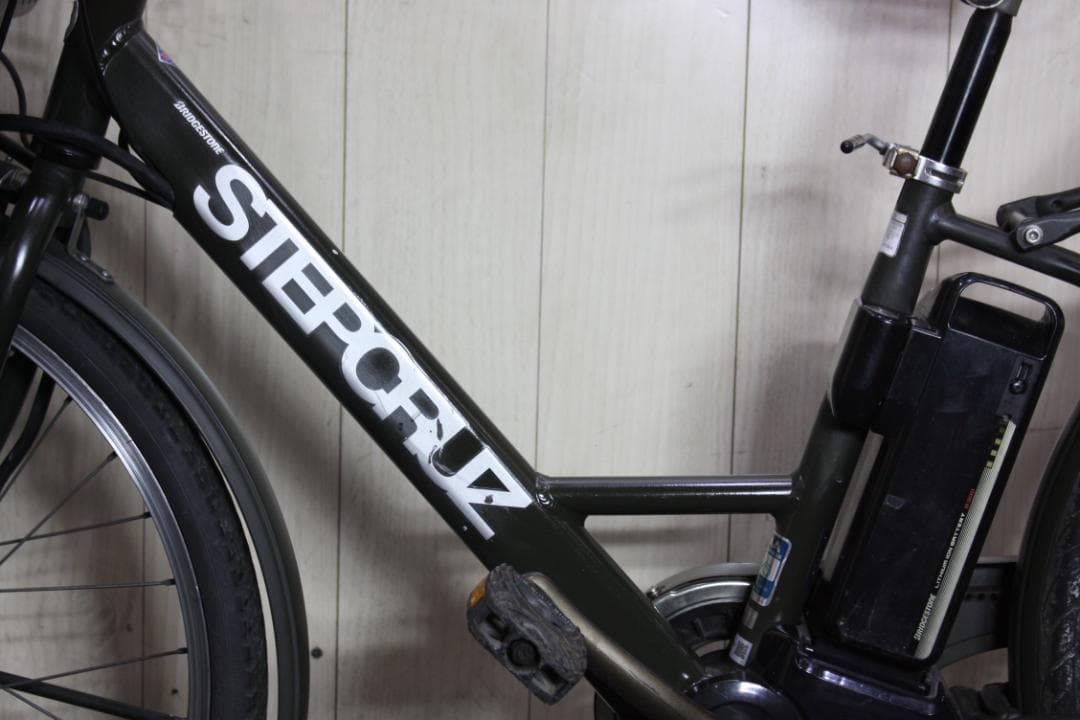 ブリヂストンステップクルーズe SC626 8AH 26インチ3段 Green