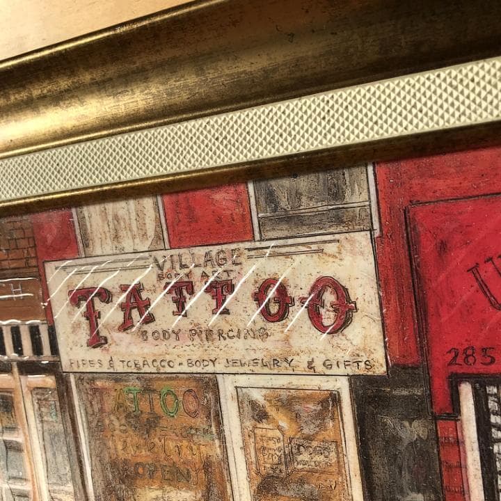 「あなたの住む街角で」 サムトフト アートパネル sam toft 絵画