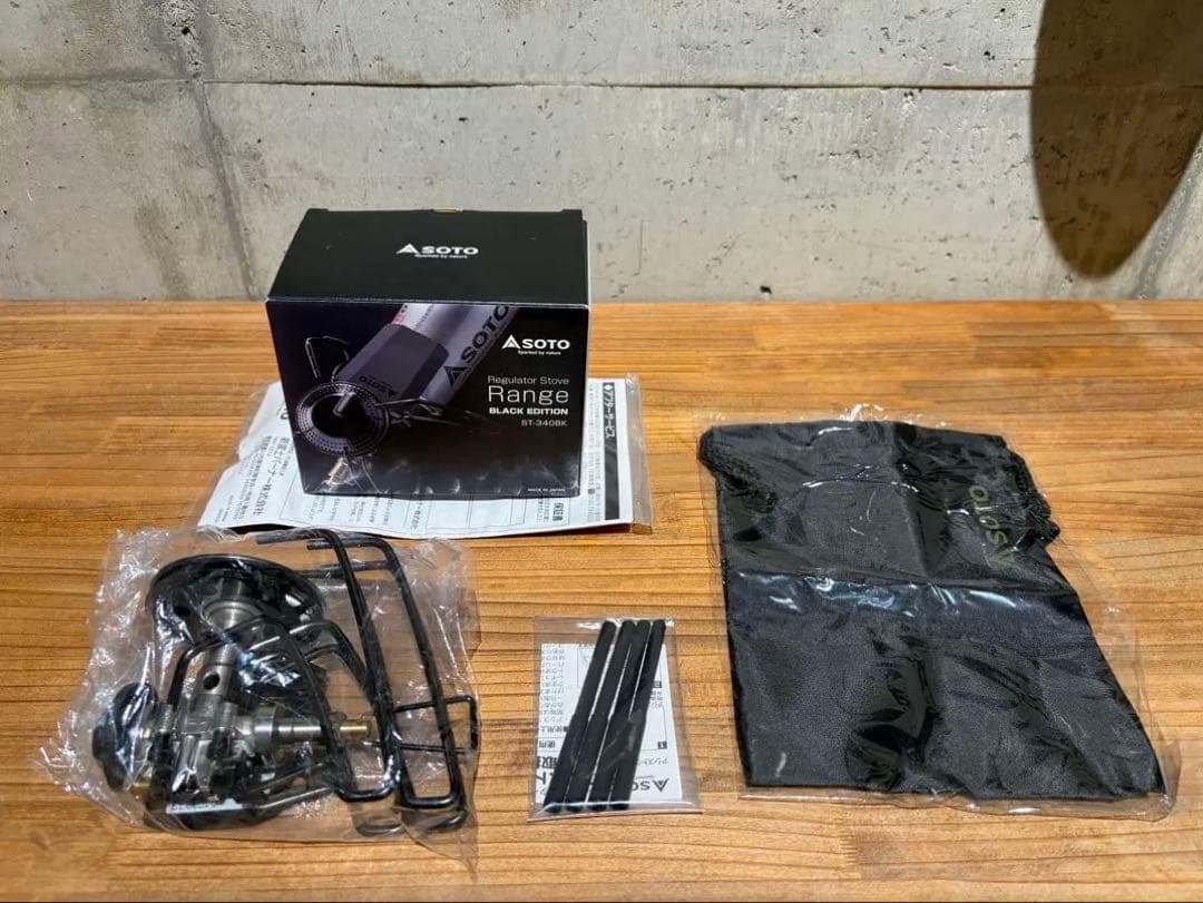 バーベキュー・調理用品 SOTO ST-340 BLACK EDITION