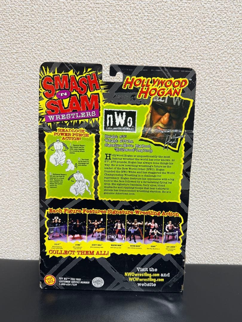SMASH N SLAM nWo ハリウッド・ホーガン フィギュアプロレス
