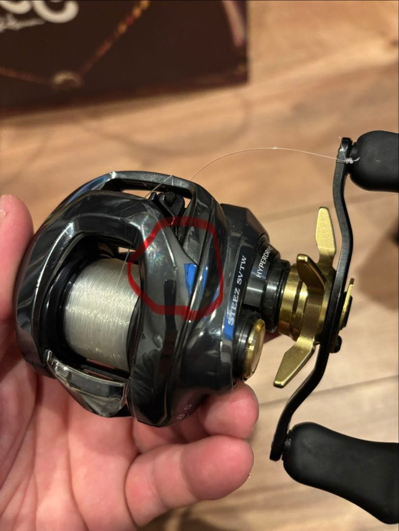 24 STEEZ SV TW 100XH ベイトリール 右