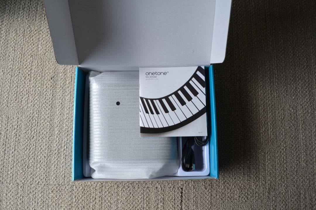 【 未使用 】 ONETONE ロールアップピアノ88鍵 OTRP88