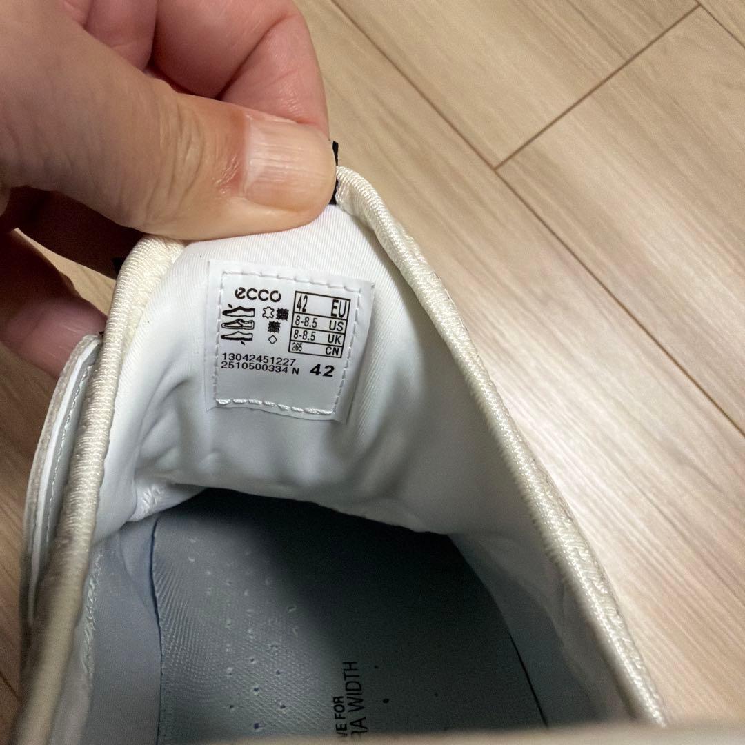 eccoゴルフシューズ バイオム C4 ボア EU42ホワイト