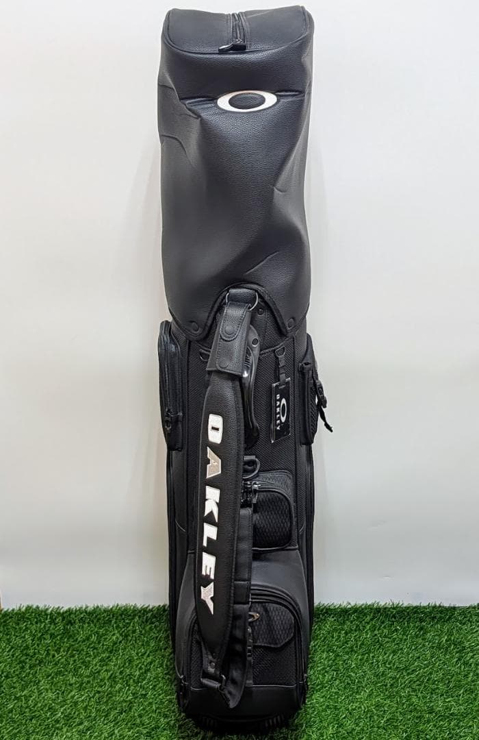 OAKLEY スカル キャディーバッグ ゴルフバッグ ブラック