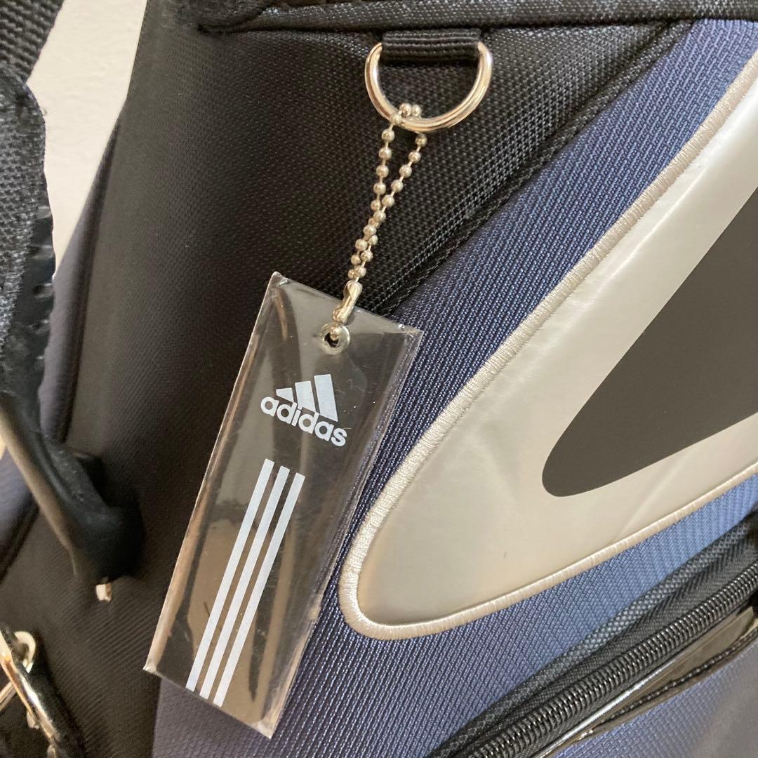 アディダス　adidas ゴルフバッグ・キャディバッグ　5分割　フードカバー付き