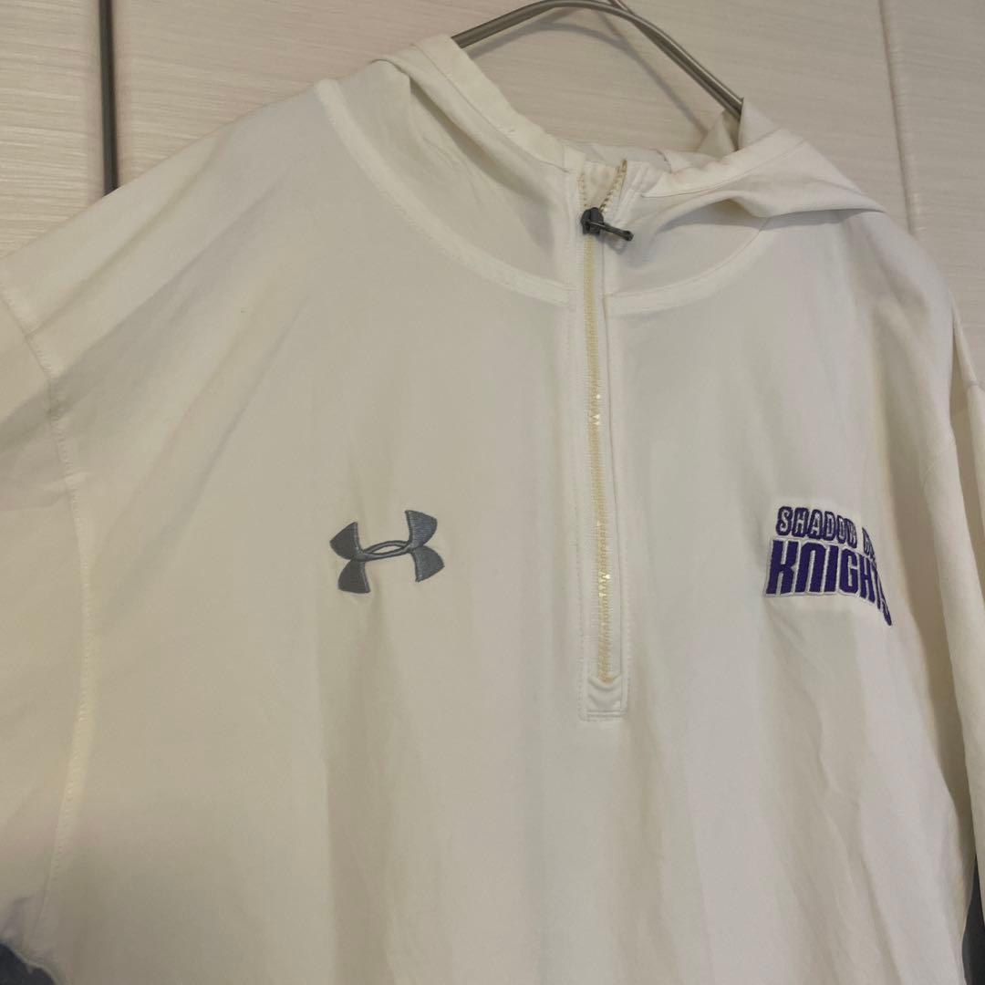 underarmor アンダーアーマー メンズ　ウィンドブレーカー　ホワイト　M
