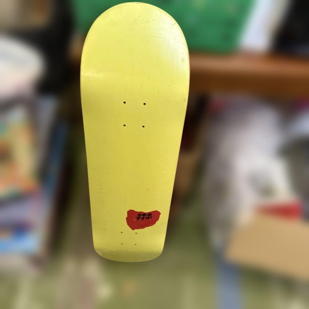 木目調スケートボードデッキ