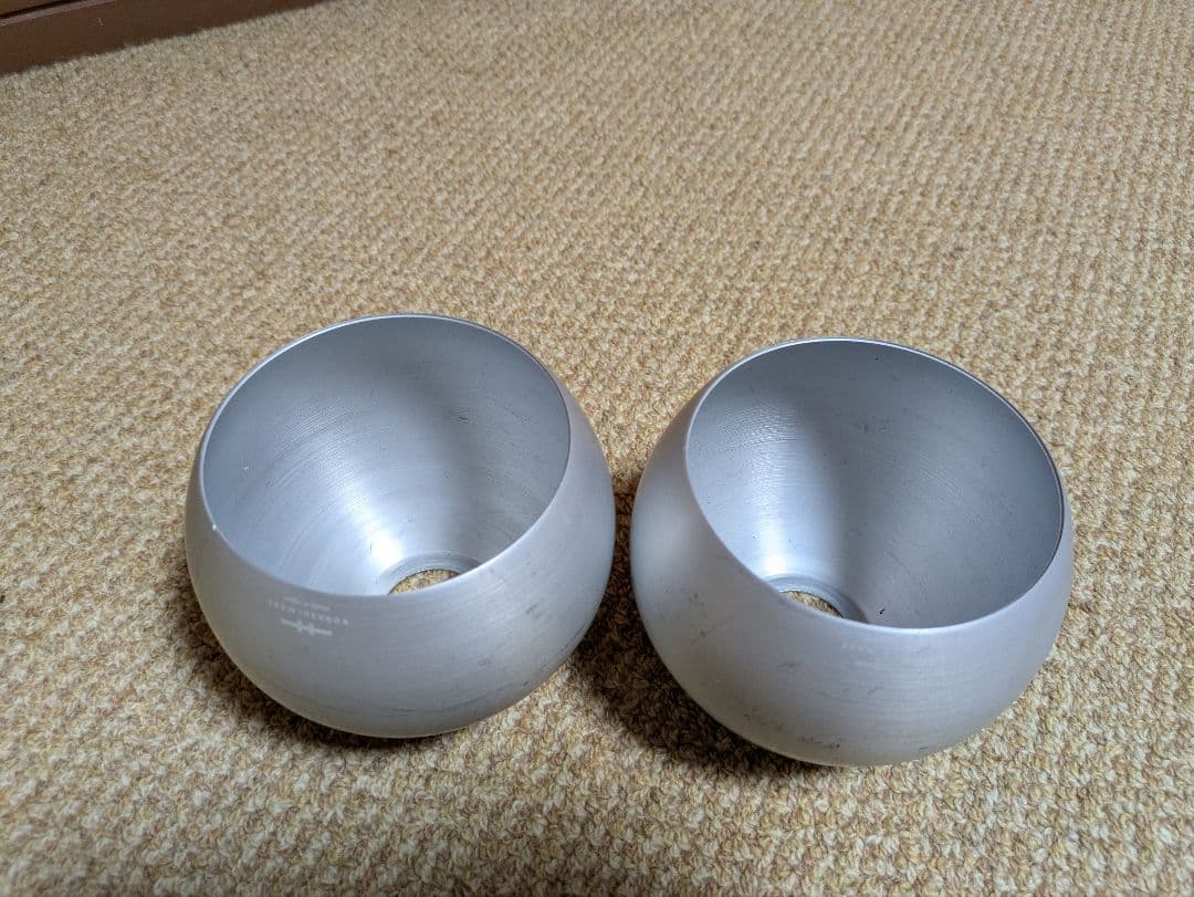 KURASHI MADEクラシメイド DOME LOOK アルミニウム2個セット