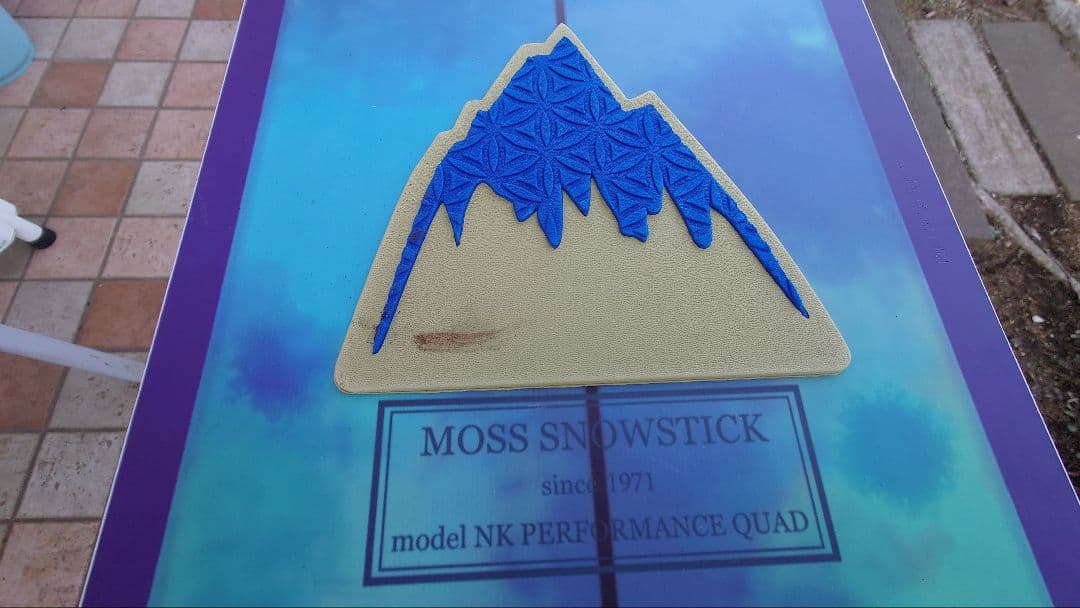 スノーボード MOSS STICK model NK PERFORMANCE QUAD
