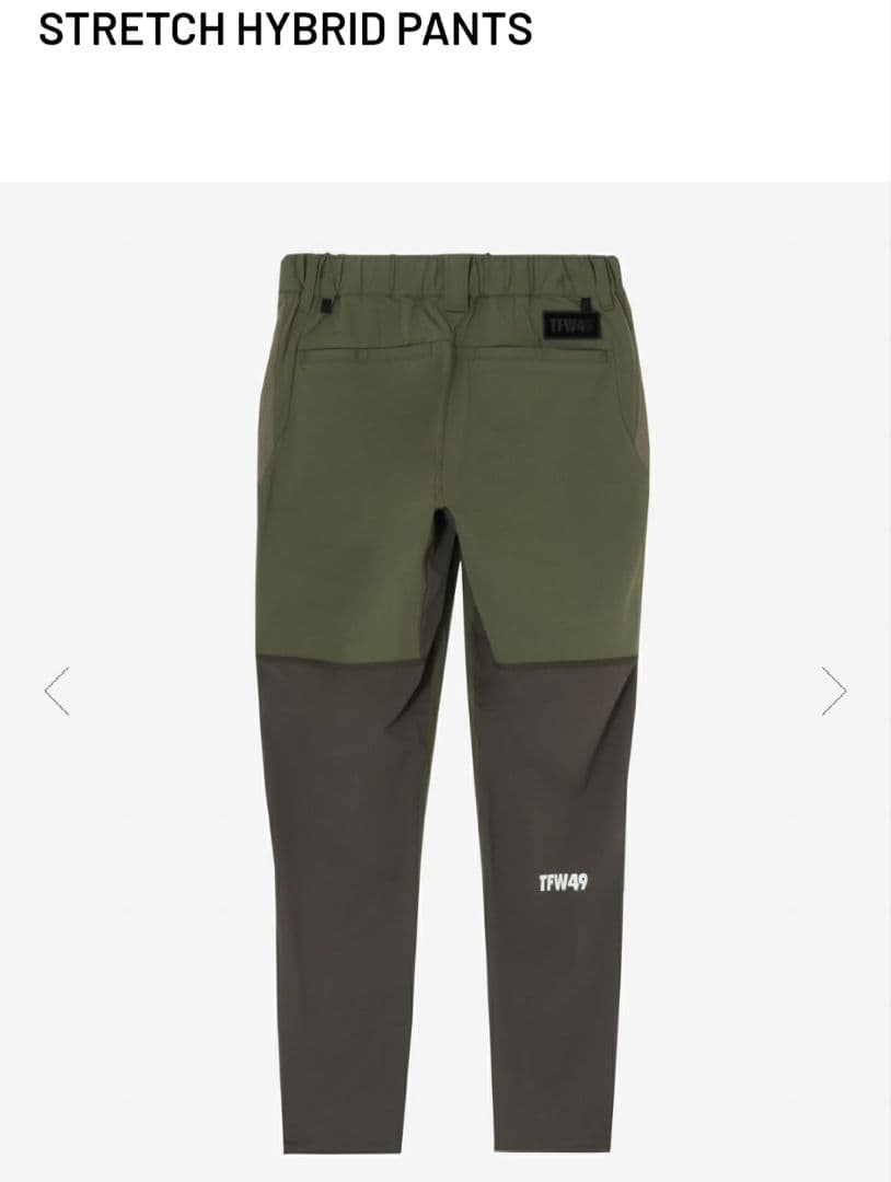 新品未使用　売切れ商品　TFW49 ストレッチパンツ