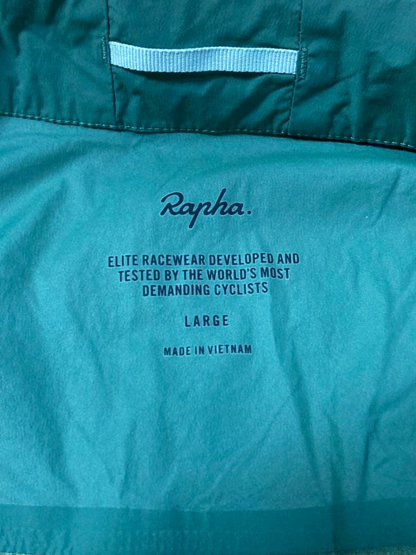 値引き不可　Rapha ダークグリーン プロチーム　 メンズ　ジレ　Lサイズ