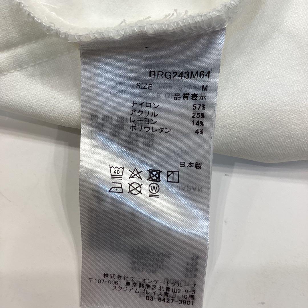 新品　BRIEFING MS WARM LS HIGHNECK ホワイト