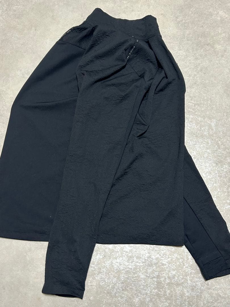 ハーフジップ NIKE RUN DIVISION シャツジャケット M ブラック