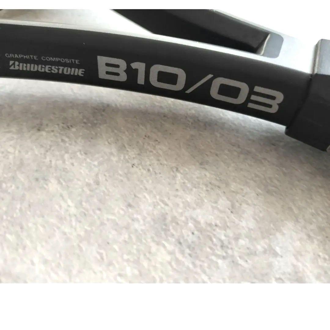 ​【希少・未使用】ブリヂストン B10/03 テニスラケット 専用カバー付