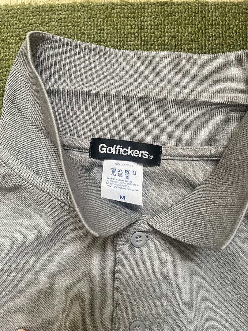 Golfickers ポロシャツ Mサイズ グレー