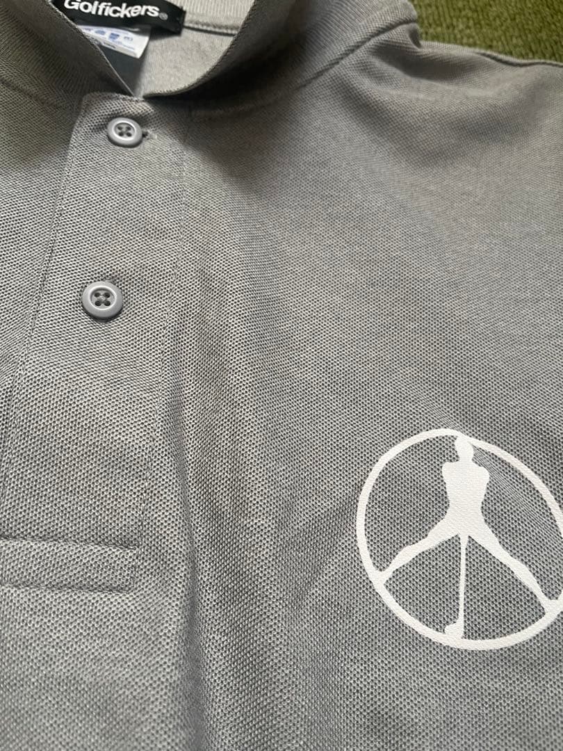 Golfickers ポロシャツ Mサイズ グレー