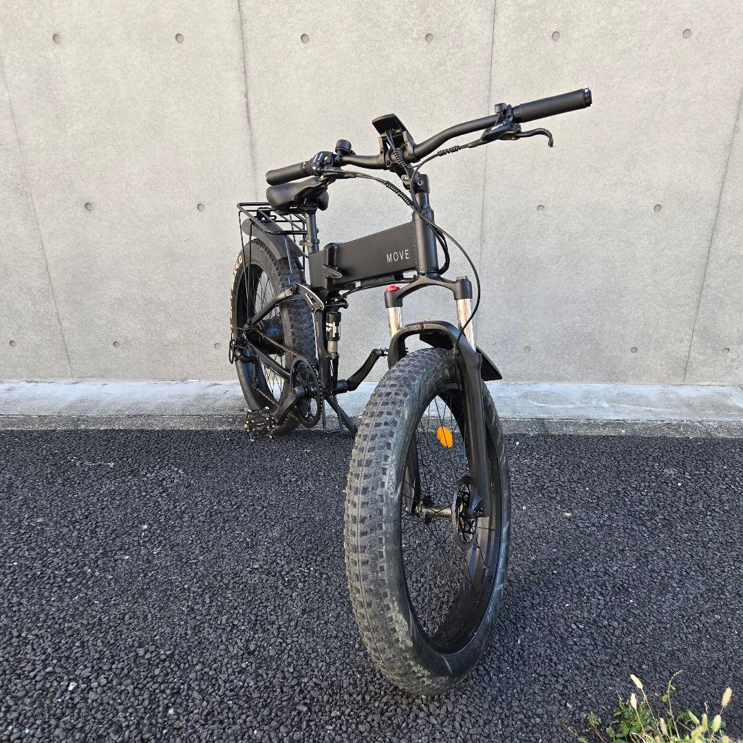 MOVE 電動アシスト自転車 折り畳み式　ファットタイヤ