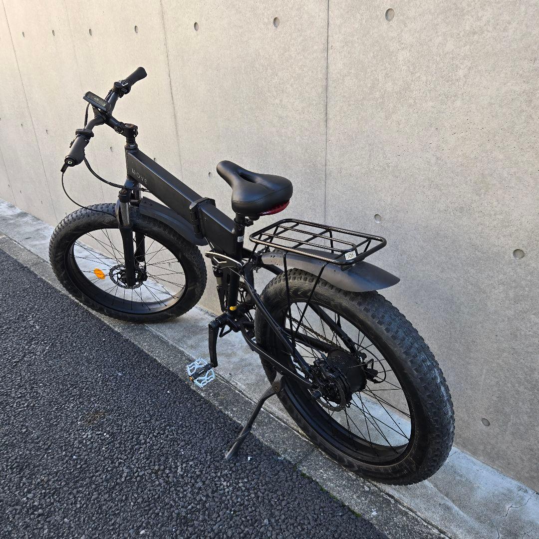 MOVE 電動アシスト自転車 折り畳み式　ファットタイヤ