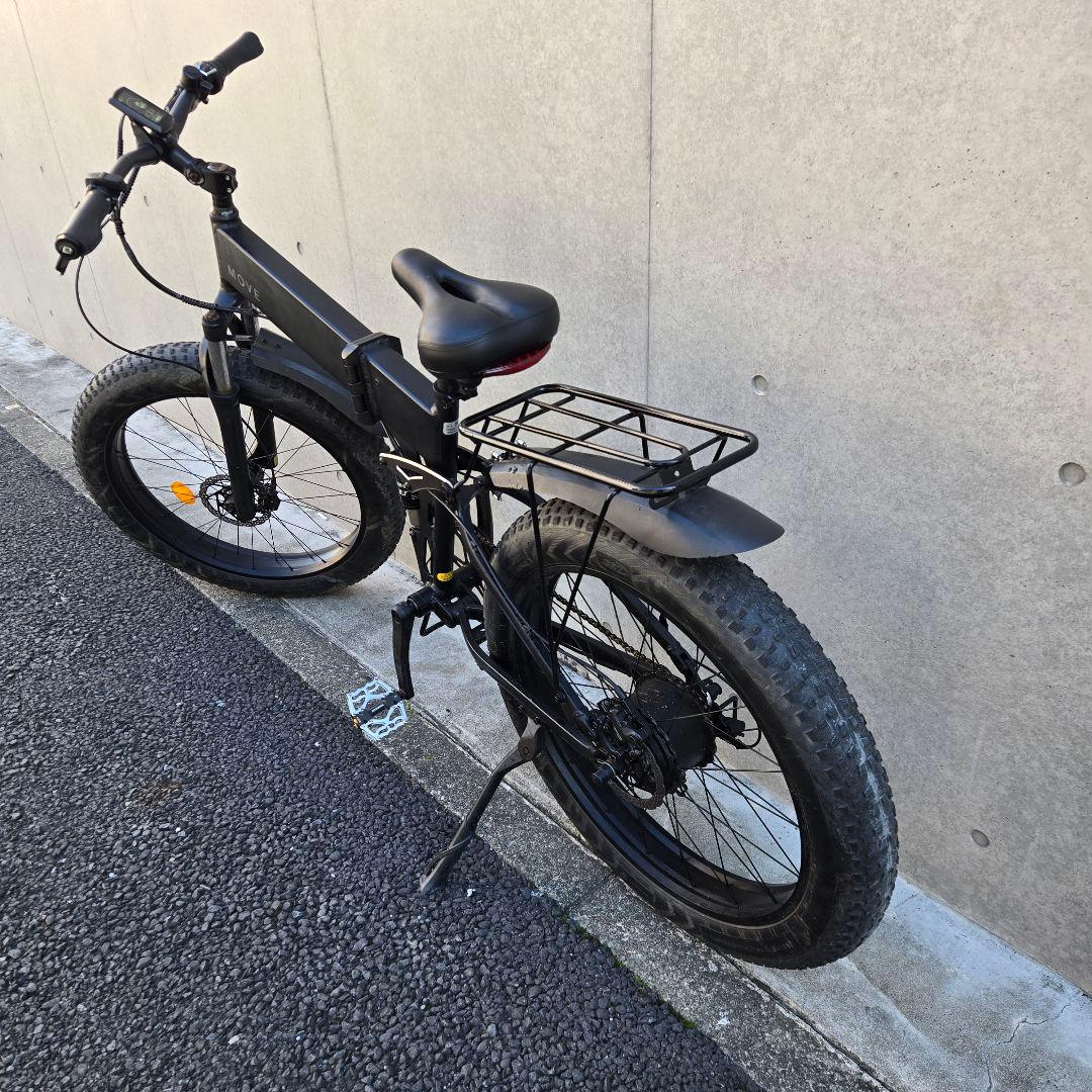 MOVE 電動アシスト自転車 折り畳み式　ファットタイヤ