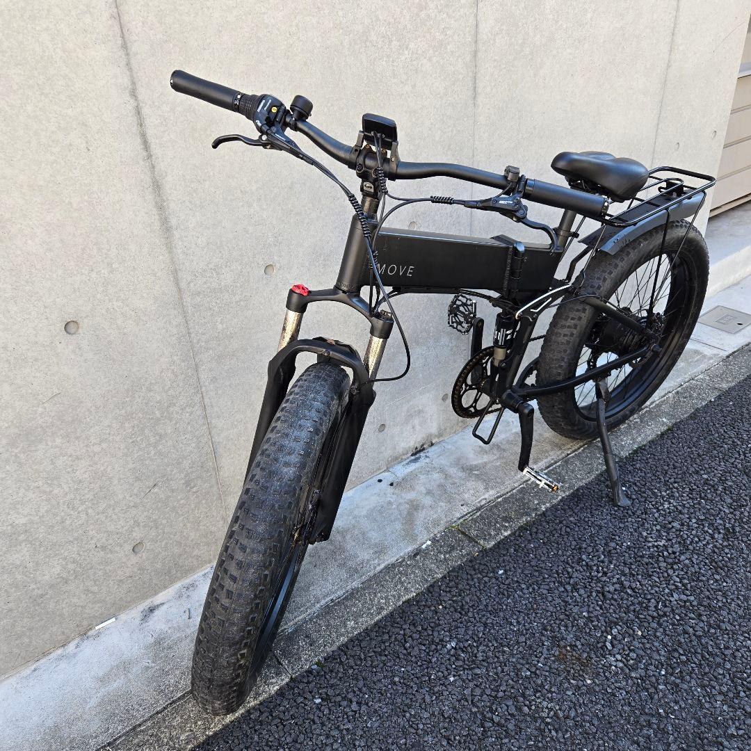 MOVE 電動アシスト自転車 折り畳み式　ファットタイヤ