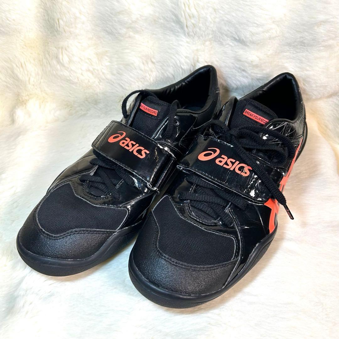 【asics】 美品　スローイングシューズ ＴＨRＯＷ ＰＲＯ　円盤投 砲丸投