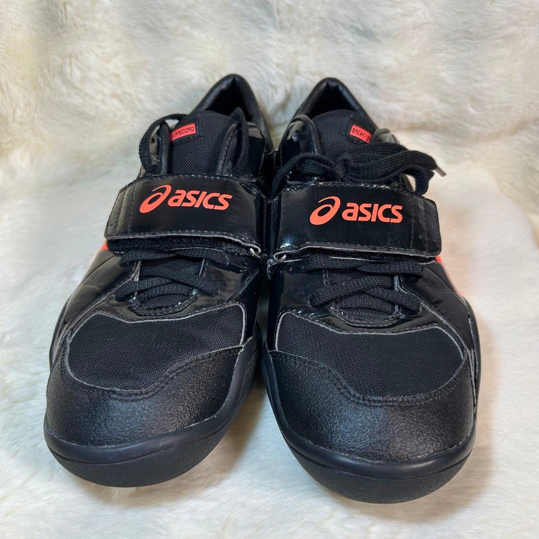 【asics】 美品　スローイングシューズ ＴＨRＯＷ ＰＲＯ　円盤投 砲丸投