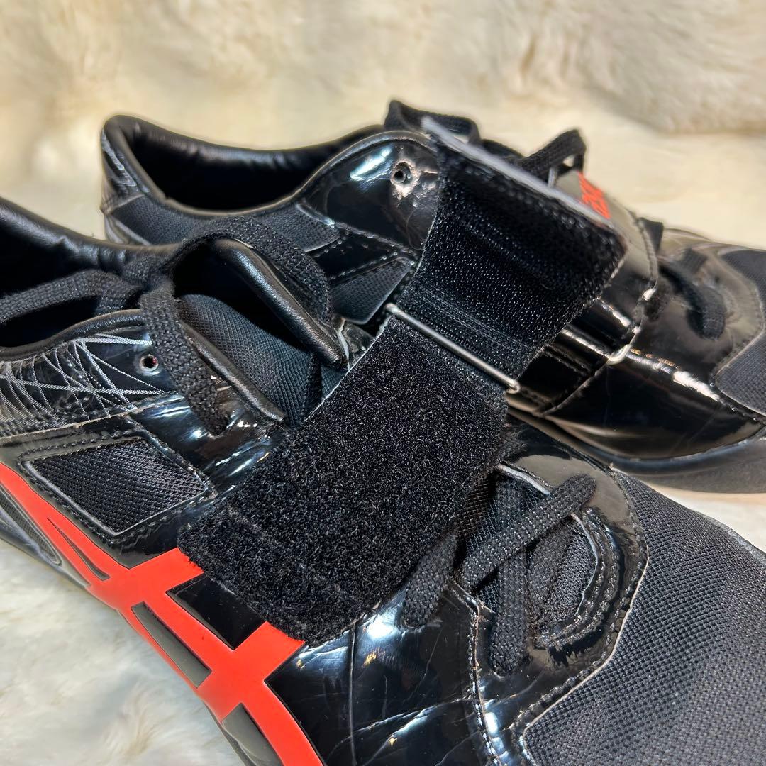 【asics】 美品　スローイングシューズ ＴＨRＯＷ ＰＲＯ　円盤投 砲丸投