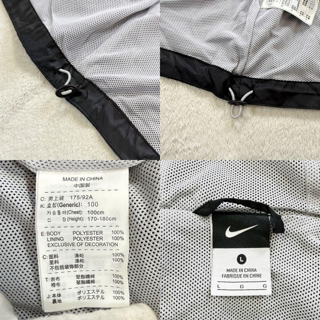 NIKE ゴルフウェア 裏メッシュ 軽量薄手 高機能 フード セットアップ L