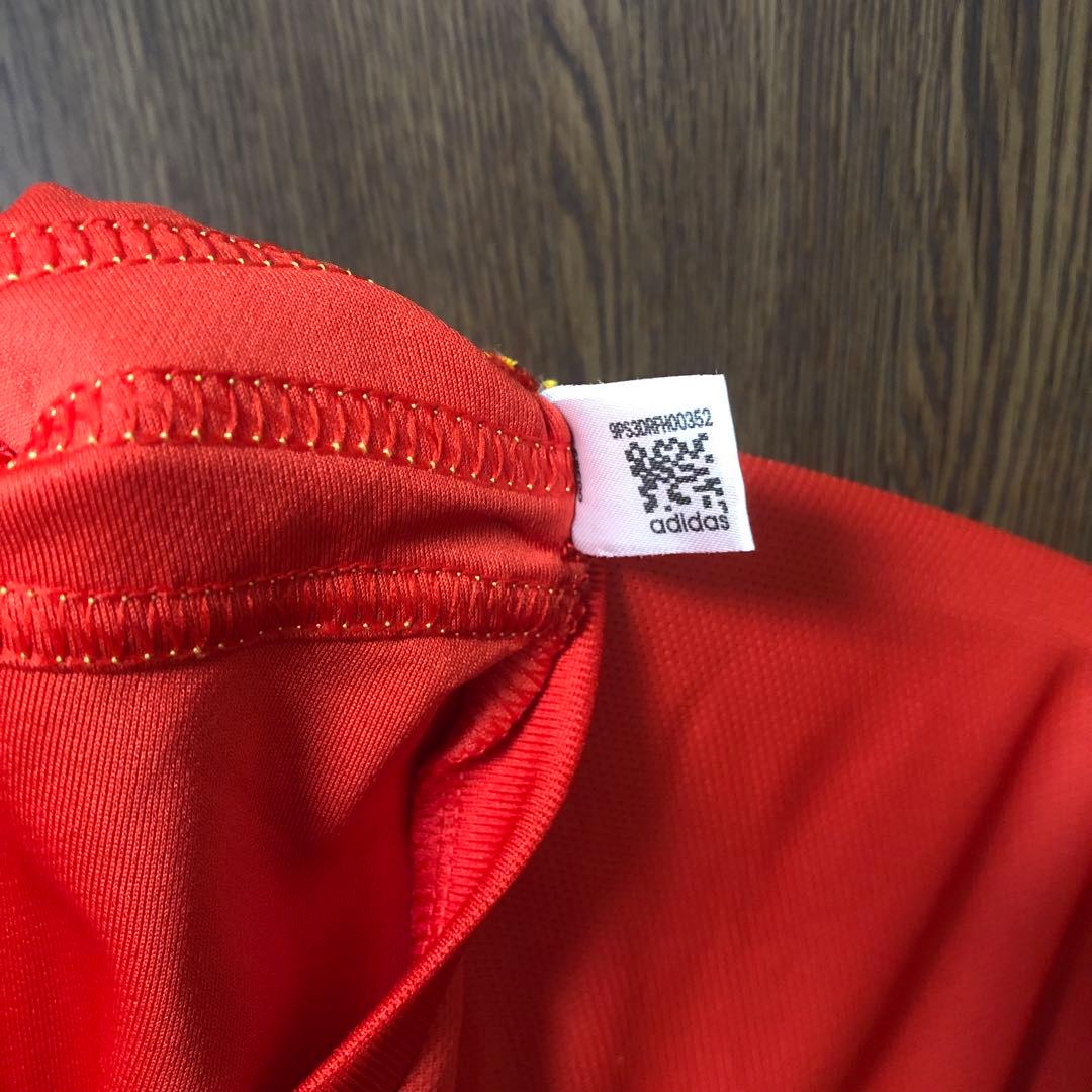 正規品　adidas スペイン代表 アンドレス　 イニエスタ 6番 シャツ L