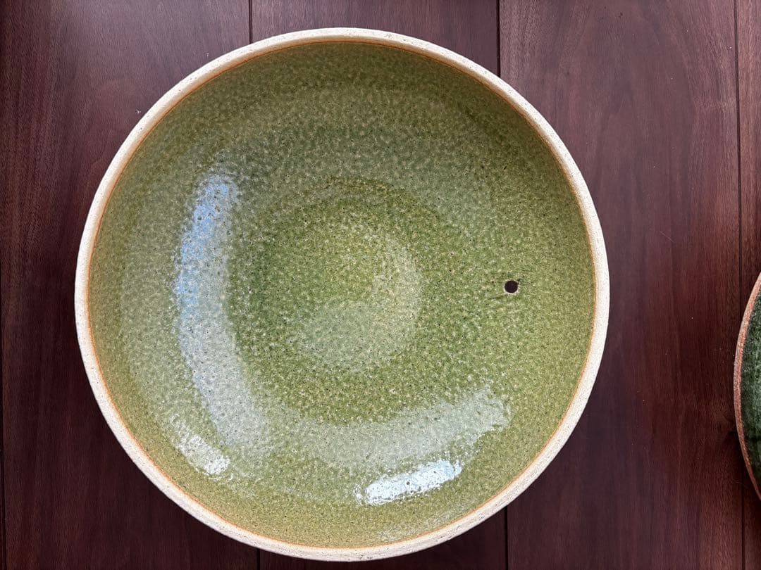 【未使用】カネフサ製陶　土鍋　9号　織部
