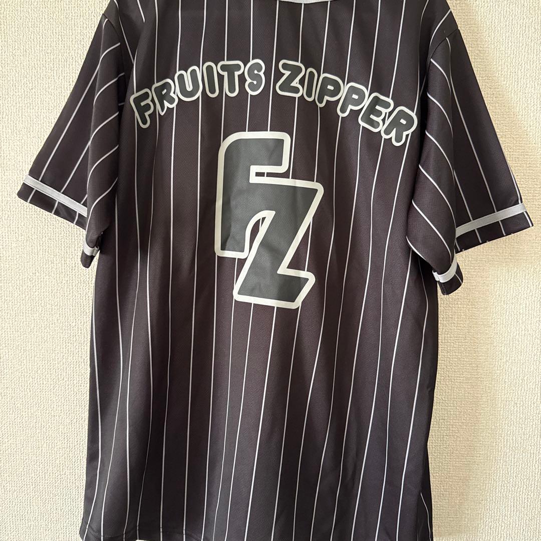 FRUITS ZIPPER 黒ユニフォーム　フルーツジッパー