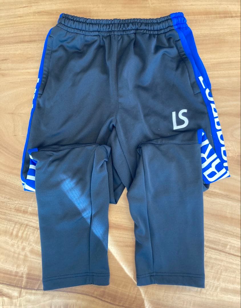 LUZeSOMBRA 青黒ジャージセット Ｌ　フード付き　青黒ウェア　Ｌセット