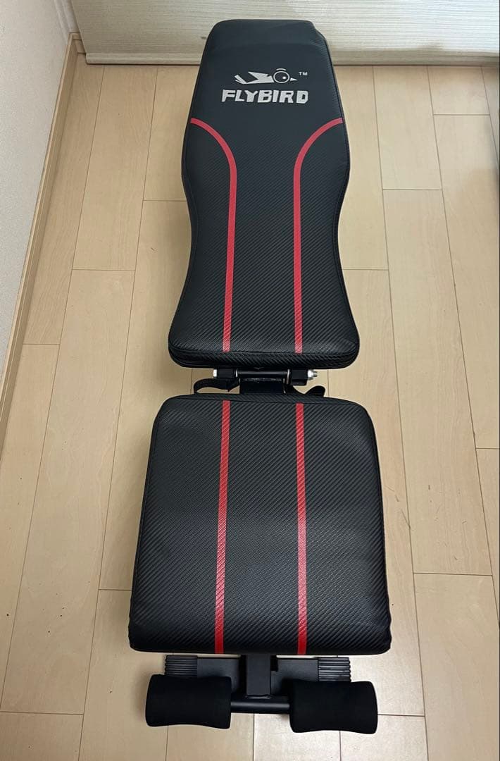 FLYBIRD トレーニングベンチ インクラインベンチ 可変式 折りたたみ式