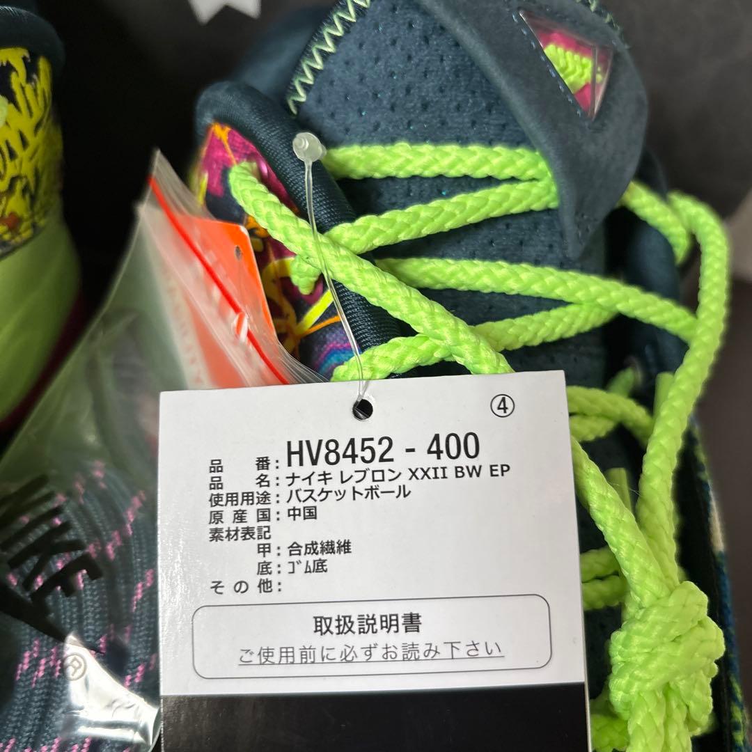 26cm　ナイキ　レブロン 22 EP　バスケットボールシューズ　HV8452