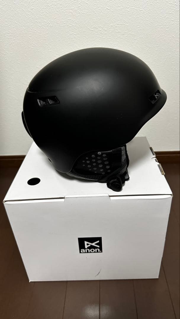 anon スノーボードヘルメット マットブラック