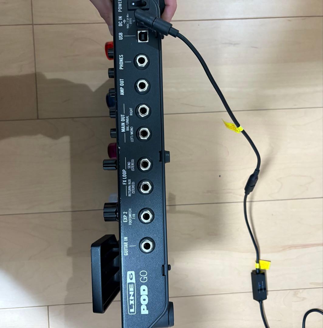 ギター line6 pod go