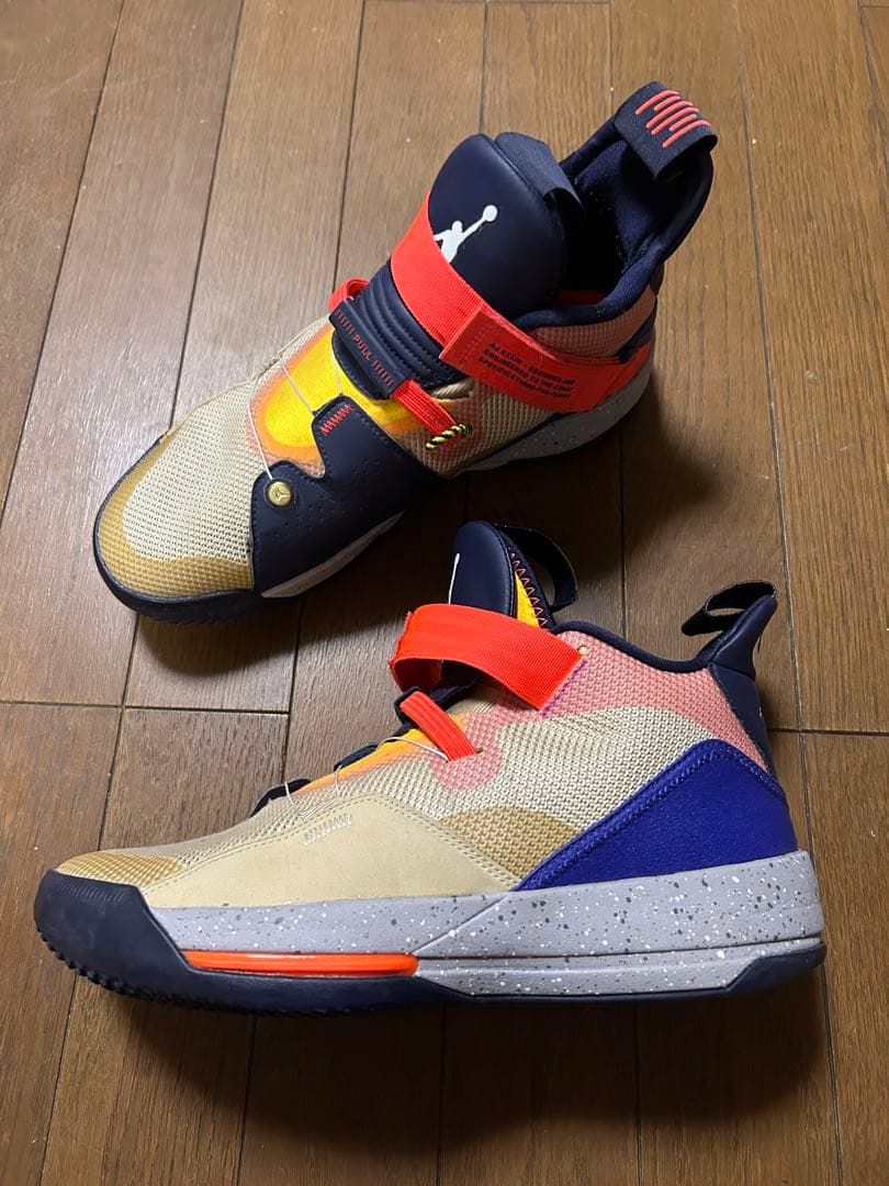【値下】Jordan エアジョーダン33 ラッセル ウエスト ブルックモデル