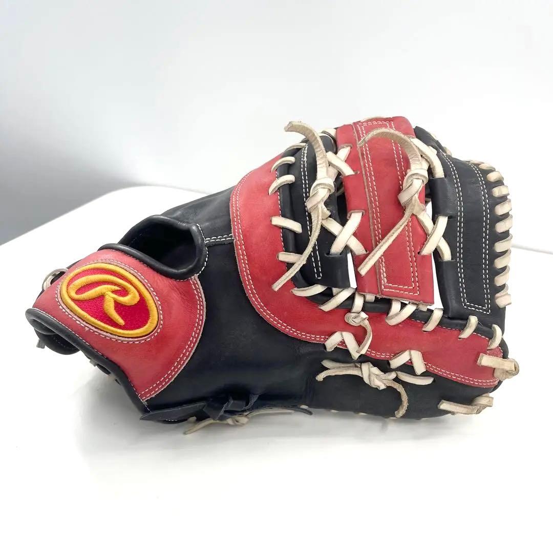RAWLINGS ローリングス 軟式グローブ ブラック レッド ファーストミット