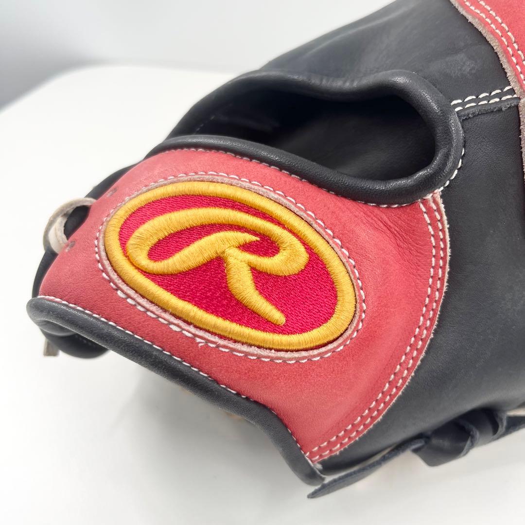 RAWLINGS ローリングス 軟式グローブ ブラック レッド ファーストミット